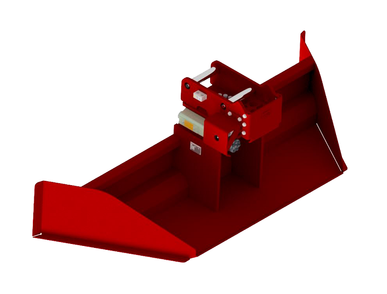 Planierbalken mit Rotator